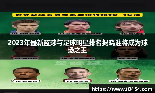 2023年最新篮球与足球明星排名揭晓谁将成为球场之王